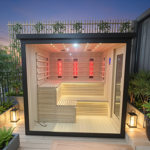 Sauna infrarouge portable pour <span class=keywords><strong>3</strong></span> personnes à faible force électromotive, idéal pour la maison - Product Image 1