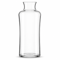 Carafe à vin en verre minimaliste moderne, carafe en cristal sans plomb avec embouchure évasée pour la maison, le bar, le restaurant, vente en gros