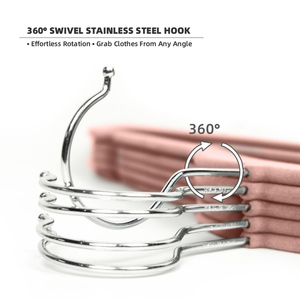 Бархатные вешалки для одежды в форме бабочки - Product Image 3