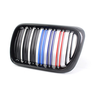 Rejilla BMW E36 en negro brillante estilo M, inserto de plástico ABS para parachoques delantero, actualización para modelos 1997-1999 - Product Image 3