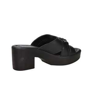 Ciabatta con Tacco Cinzia Soft da Donna Nera IAF203519 - Product Image 4