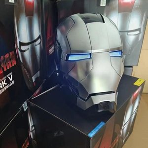 Versión Mejorada 2026 MK5 Mark5 Autoking, <span class=keywords><strong>Casco</strong></span> <span class=keywords><strong>de</strong></span> <span class=keywords><strong>Iron</strong></span> <span class=keywords><strong>Man</strong></span> con Control por Voz, <span class=keywords><strong>Automático</strong></span>, para Cosplay - Product Image 4
