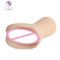 Cangkir Masturbasi Pria Produk Dewasa Mainan Dewasa Tekstur Realistis Wanita Bahan TPE Mainan Seks Masturbasi