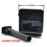 Guirlande lumineuse LED 80MM * 80MM Boîte de batterie solaire Contrôleur de puissance LED Extérieur Étanche IP65 8 Modes d'affichage