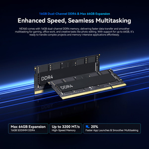 Mini PC Blackview NEX60, Intel Core 5 210H, 16GB DDR4, 512GB PCIe4.0 SSD, Windows 11 Pro, WiFi6, BT5.2, Pantalla Dual 4K, Computadora de Escritorio - Product Image 3
