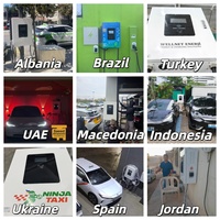 Station de recharge rapide DC pour véhicules électriques, double pistolet et murale, 40KW 60KW 80KW, CCS1 CCS2 GBT Chademo, vente en gros d'usine à prix abordable
