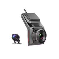 Caméra embarquée CPT Car Assist Sim 4G double objectif 1080P WiFi pour voiture et taxi, sans fil avec écran 2 pouces, vue avant et arrière en direct, GPS