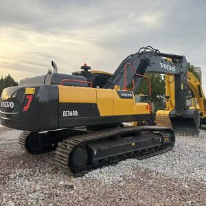 Excavatrice hydraulique Volvo EC360DL d'occasion, de type chenillé, de couleur jaune, équipement de construction avec PLC et poids opérationnel de 36 tonnes - Product Image 3