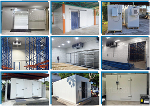 เครื่องทำความเย็น600ตารางเมตรพร้อมประตูบานเลื่อนห้องเย็นพร้อม NSF - Product Image 6