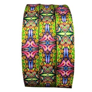 高品质意大利时尚彩色聚酯织带1英寸1.5英寸尼龙印花袋带织带