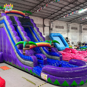 <span class=keywords><strong>Toboggan</strong></span> aquatique <span class=keywords><strong>gonflable</strong></span> extérieur en PVC violet, <span class=keywords><strong>toboggan</strong></span> aquatique <span class=keywords><strong>gonflable</strong></span> à 2 voies <span class=keywords><strong>pour</strong></span> adultes, utilisation commerciale, <span class=keywords><strong>toboggan</strong></span> aquatique <span class=keywords><strong>gonflable</strong></span> avec <span class=keywords><strong>piscine</strong></span> - Product Image 2