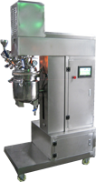 Mini émulsifiant sous vide de laboratoire de bureau 5L-50L, homogénéisateur nano à engrenages en acier inoxydable pour sérum, crème solaire, produits chimiques pour les lèvres et petites productions