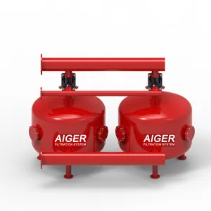 AIGER OEM ugello filtro a sabbia con controlavaggio automatico per impianti di trattamento delle acque filtri a torre di raffreddamento