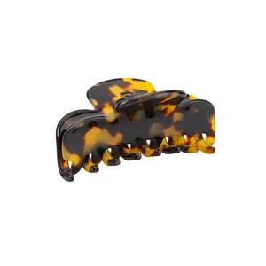 CANYUAN Fashion hair ornament women decorative tortoise shell french style acrylic acetate clip hair claw