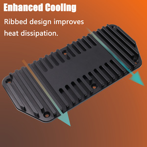 Cubierta de Radiador de Aluminio para Honda Civic Type R FL5, Diseño Acanalado para Refrigeración Mejorada, 2023+ - Product Image 1