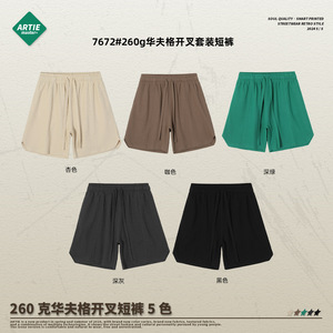 Artie 2024ผู้ชายใหม่กางเกงขาสั้นทรงหลวมระบายอากาศได้ดีขนาด260กรัมกางเกงขาสั้นลำลองแนวสตรีทยุโรปและอเมริกา - Product Image 5