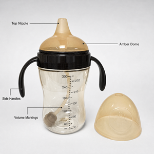 Biberon Yaya PPSU 300ml Anti-colique à Débit Variable avec Tétine en Silicone Sans BPA 0-12 Mois avec Poignée - Product Image 3