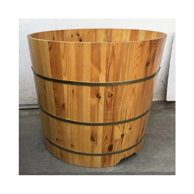 Деревянная ванна для замачивания, деревянная ванна/ванна с натуральным деревянным корпусом/ванна из Вьетнама из сосновой древесины (Kaylin + 84 817092069)