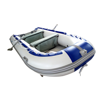 Bateau gonflable de 2.9m avec moteur électrique, pour 4 personnes