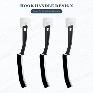 Nuevo diseño reutilizable para el hogar, herramienta de limpieza de huecos pequeños, cepillo de limpieza de grietas de cerdas duras para Baño - Product Image 4