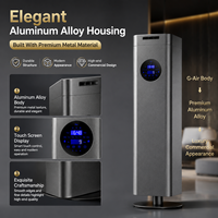 Diffuseur d'arômes électrique sans eau en aluminium commercial 2026 de 1500 ml avec télécommande et garantie d'un an pour hôtel et bureau