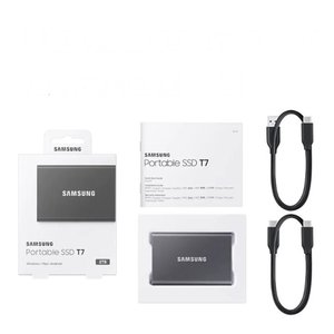 ฮาร์ดดิสก์แบบพกพา 2TB T7 1TB SSD สำหรับคอมพิวเตอร์ตั้งโต๊ะและแล็ปท็อป T7 SSD - Product Image 6