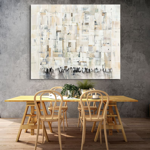 現代の嘆きの壁の祈りのための現代の壁抽象的なコーテル絵画キャンバスベース - Product Image 3