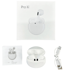 หูฟังไร้สาย TWS รุ่นใหม่ ปี 2026 Pro4 Pro5 Pro6 บลูทูธ 5.4 แบบกึ่งใส่ในหู ชิป Jerry แบตเตอรี่ขนาดใหญ่ รองรับการชาร์จไร้สาย - Product Image 6