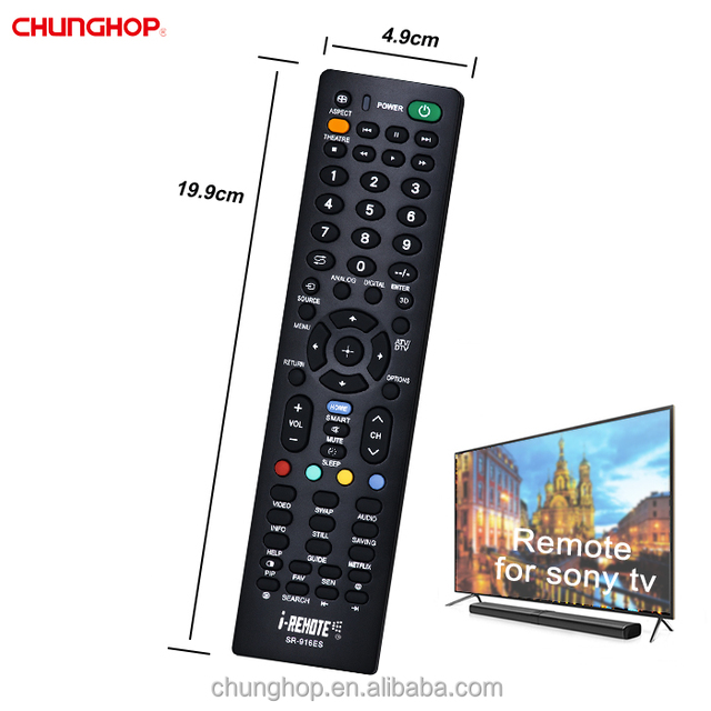 Smart SR-916ES Replacement Tv Remote Control for Sony TV