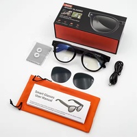 Gafas Inteligentes MT3 con IA, Cámara de 8MP HD, Botón Táctil, Asistente de IA, Traducción por Voz, Carga Magnética, Resistencia al Agua IPX-4, AR