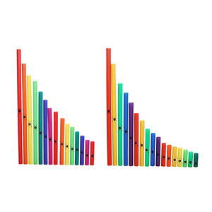 Instrumentos Musicais de Percussão para Crianças Baratos da ToyEducation, Tubos Sonoros Coloridos de Plástico - Product Image 6