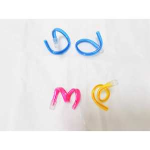 Tubos de succión de evacuación de plástico de 100 Uds. Consumibles dentales manuales con puntas coloridas para el cuidado de los dientes y el eyector de saliva - Product Image 3