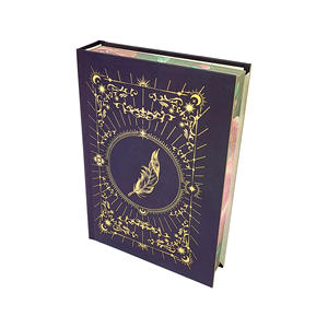 인쇄 공장 사용자 정의 책 풀 컬러 인쇄 서비스 페인트 스프레이 가장자리 소설 인쇄 책으로 하드 커버 책 - Product Image 4