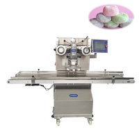 Mochi Machine High Quality Automatic Mochi Encrusting Machine With Tray Arranging