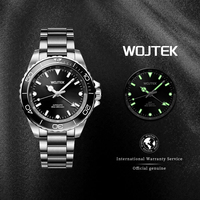 OEM Taucheruhr für Herren Automatische Mechanische Armbanduhr Edelstahl Leuchtende Chronograph-Uhr