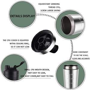 Bouteille d'eau isotherme en acier inoxydable portable de 24 oz et 32 oz avec couvercle à paille rebondissant, gobelet de sport, tasse de voyage - Product Image 5