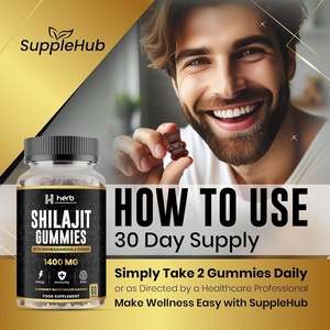 ODM/OEM Pure Himalayan Shilajit Gummies Adult Herbal Supplements for Energy Support Muscle Recovery Private <b>Label</b> - Product Image 6