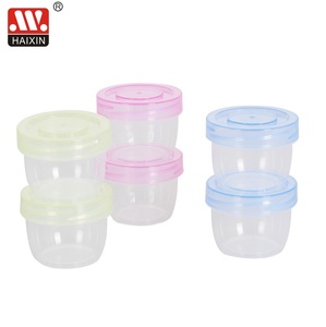 2 gói 0.05L Mini nhựa lưu trữ chum <span class=keywords><strong>Set</strong></span> với vít trên nắp - Product Image 2