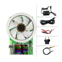 DL24P couleur 2.4 "DC USB testeur de Charge électronique batterie au Lithium moniteur de capacité décharge Charge Power Meter vérificateur d'alimentation APP