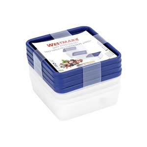 Westmark Deep Freezing <b>Containers</b> Trio 4 Pack Made In Germany Food Storage - Product Image 2