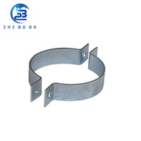 ZhiBoDa Collier de serrage en U galvanisé à chaud de haute qualité, résistant aux vents de 60 m/s et aux charges de neige de 1,4 KN/m², pour systèmes de montage solaire et aquacole