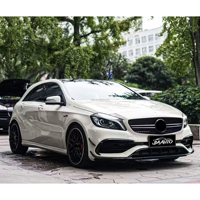 Nouveau pour W176 Classe A 2012-2017 : Kit de pare-chocs à clipser A45S AMG avec clips - Spoiler avant/arrière