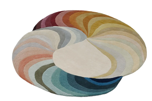 Achetez un tapis Eternal Trellis de qualité standard, de forme ronde et de plusieurs tailles, tapis Eternal Trellis fait main pour la décoration du sol - Product Image 2