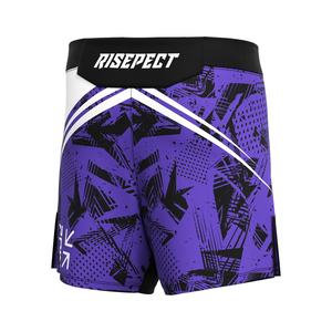 Pantalones Cortos de Lucha MMA BJJ de Nuevo Estilo, Diseño sin Velcro, Corte Lateral con Abertura, Materiales Ultraligeros y de Secado Rápido para Competidores Serios - Product Image 4