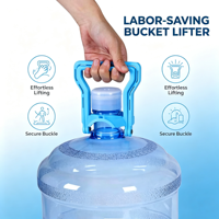 Poignée de transport en plastique pour bidon d'eau potable de 5 gallons, idéale pour les fournisseurs d'eau en gros (commande en gros)