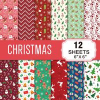 Nouveautés GF Joyeux Noël Bonhomme de neige Feuilles Journal Collage Papier Scrapbook Matériel de Noël Papier Scrapbook Pack de papier