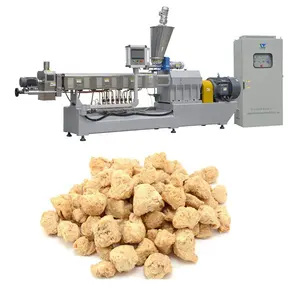 Tvp Getextureerde Sojabrokken Eiwitverwerkingslijn Soja Nuggets Extruder Machinemanufacturer