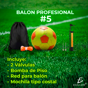 Ballon de football ELE-GATE Neon taille 5 pour enfants et adultes, pour jouer en extérieur - Product Image 2