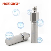 Filtre à bulles HENGKO 0,5 micron en acier inoxydable SS316L pour la carbonatation commerciale et l'aération du moût
