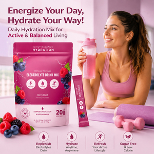 Complément de boisson hydratante sans sucre pour adultes, poudre d'électrolytes et de vitamines mélangées, nutrition sportive, soins de santé, soutien sportif, immunité - Product Image 2
